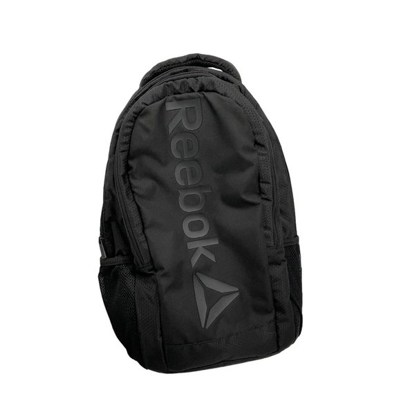 Reebok Bags Reebok Legacy Backpack W Laptop Sleeve Black Large Logo